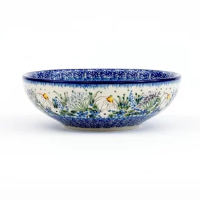 Miska B90, h-5,5cm, Ø–17cm<br> Unikat U5290 Pszczółki w Ogrodzie